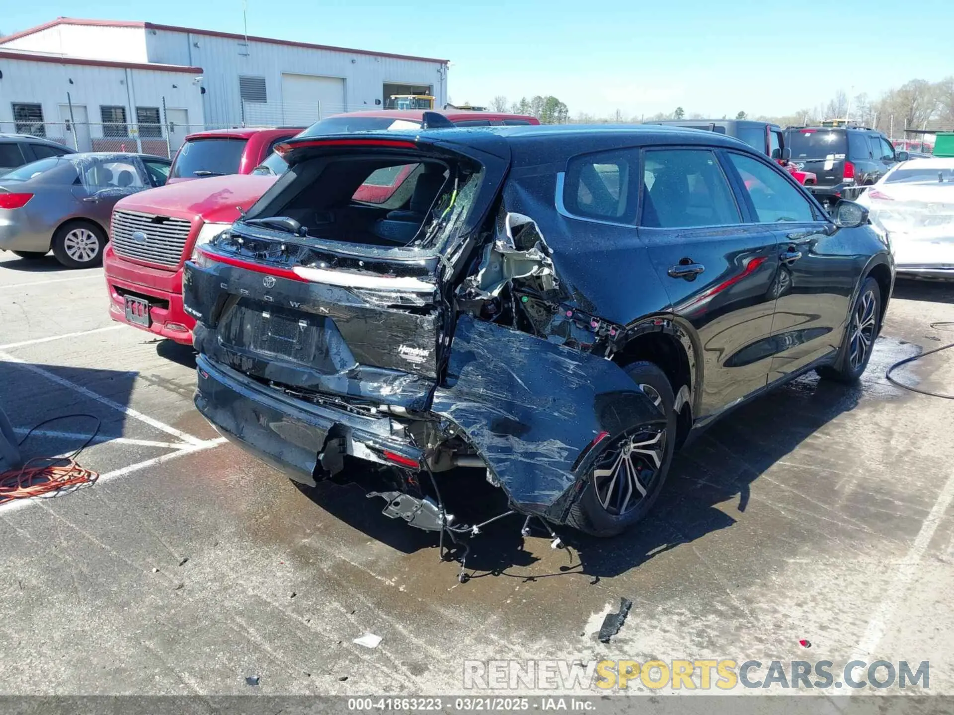 4 Photograph of a damaged car JTDACAAJ7S3004279 TOYOTA CROWN SIGNIA 2025