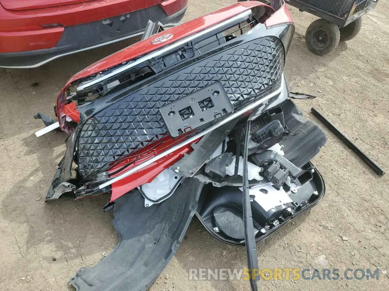 12 Photograph of a damaged car JTDAAAAF0P3017285 TOYOTA CROWN XLE 2023