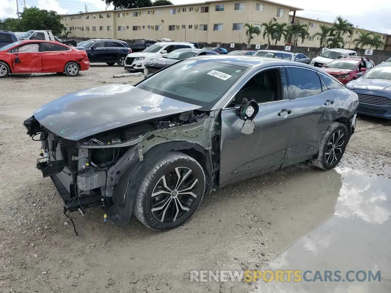 1 Photograph of a damaged car JTDAAAAF6P3010955 TOYOTA CROWN XLE 2023