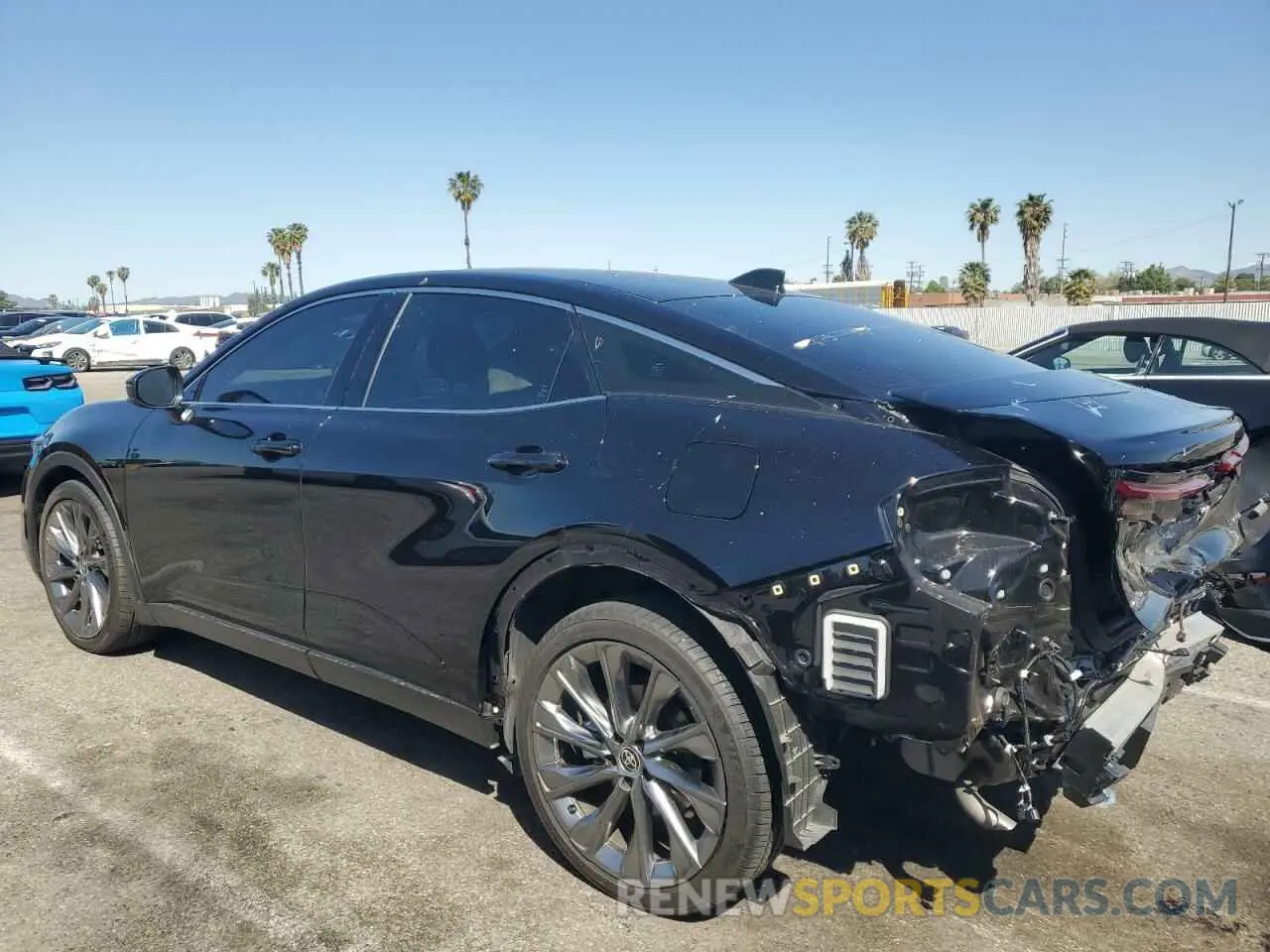 2 Photograph of a damaged car JTDAAAAF8P3009449 TOYOTA CROWN XLE 2023