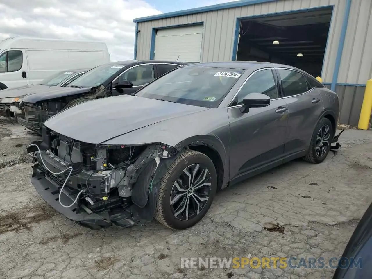 1 Photograph of a damaged car JTDAAAAF6R3029203 TOYOTA CROWN XLE 2024