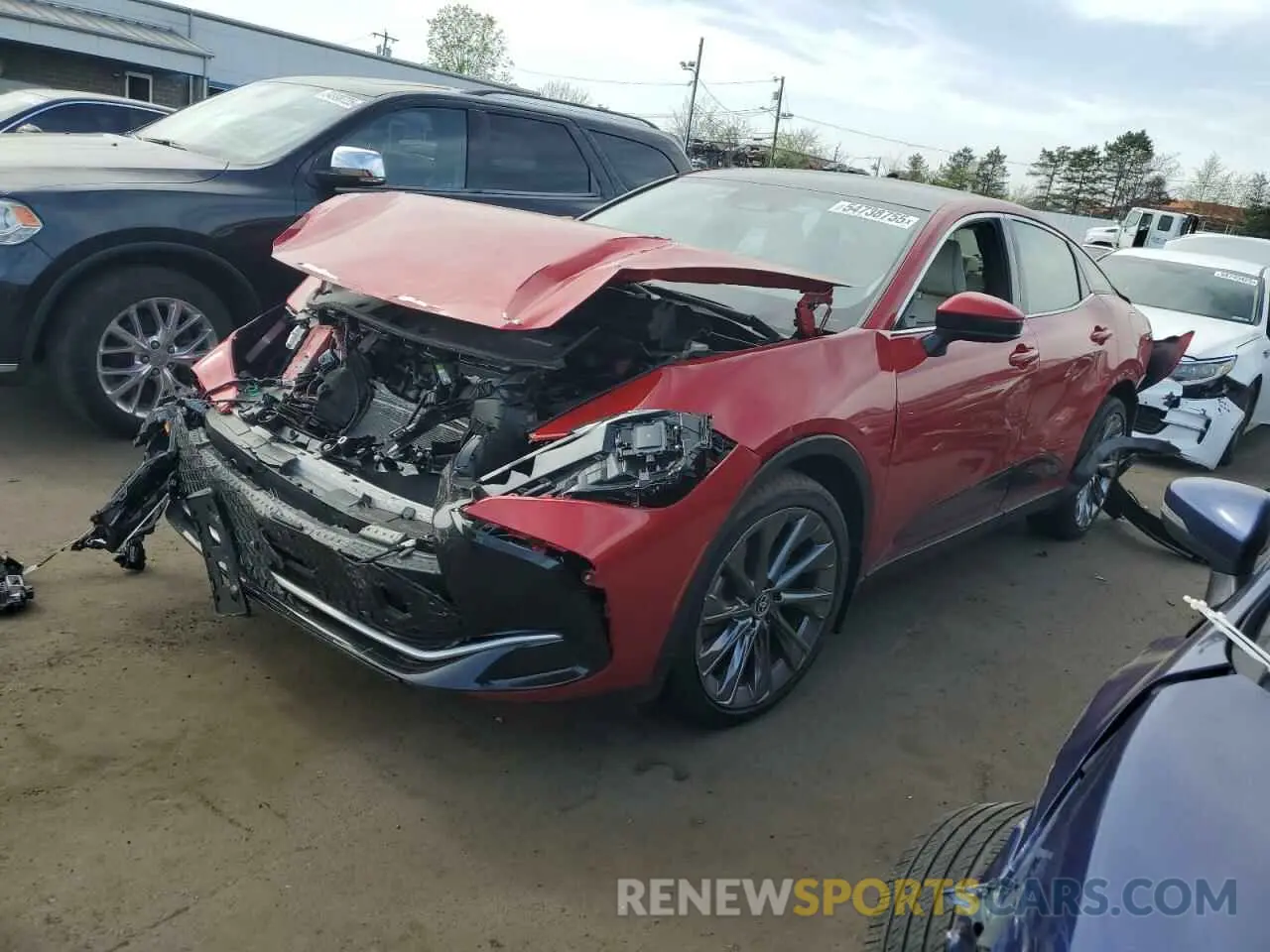 1 Photograph of a damaged car JTDAAAAF7R3022650 TOYOTA CROWN XLE 2024