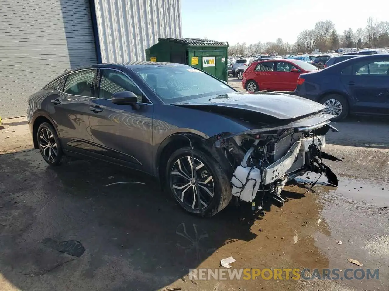 4 Photograph of a damaged car JTDAAAAFXR3019516 TOYOTA CROWN XLE 2024