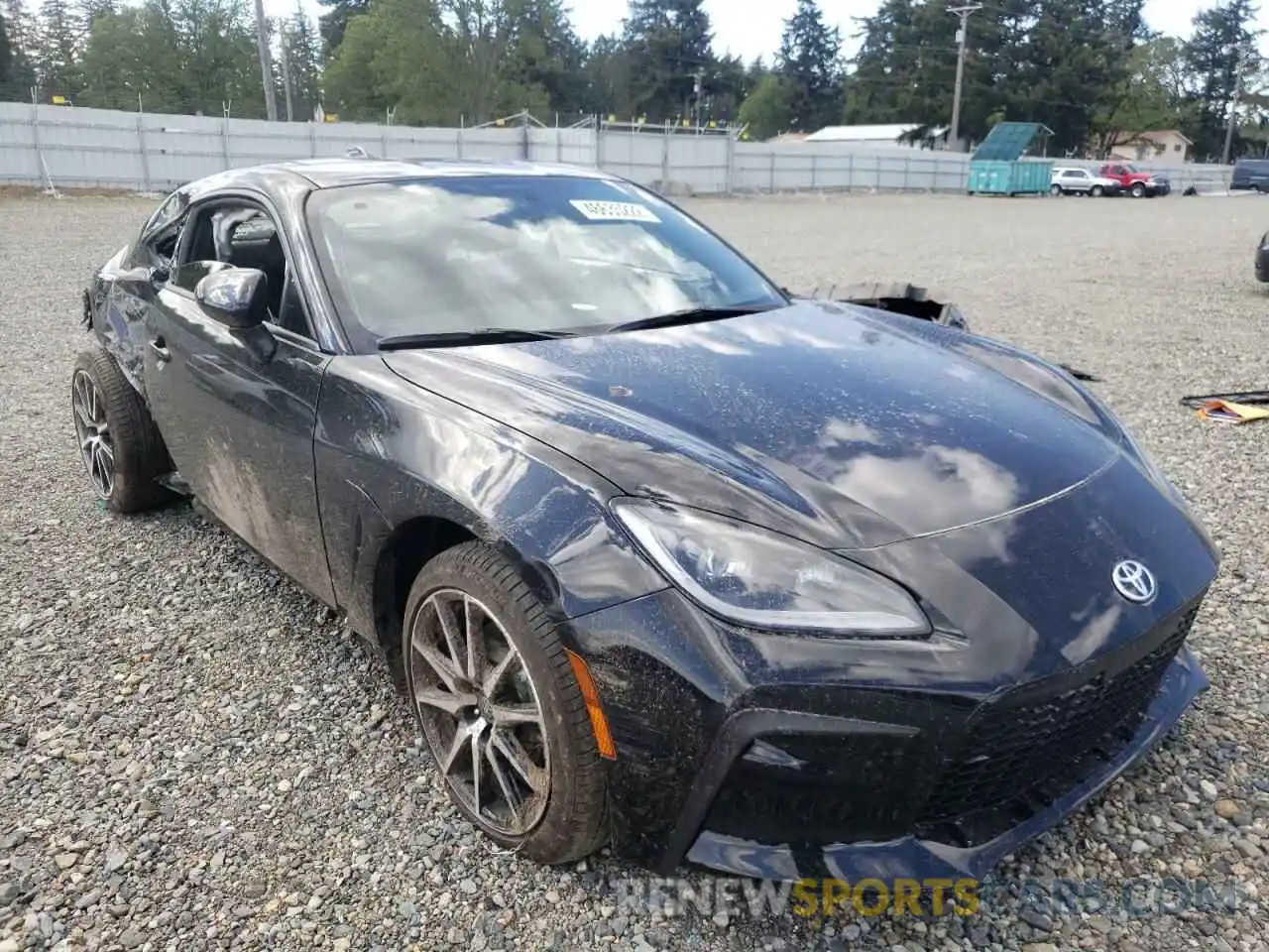 1 Photograph of a damaged car JF1ZNBB15N9751369 TOYOTA GR 86 2022