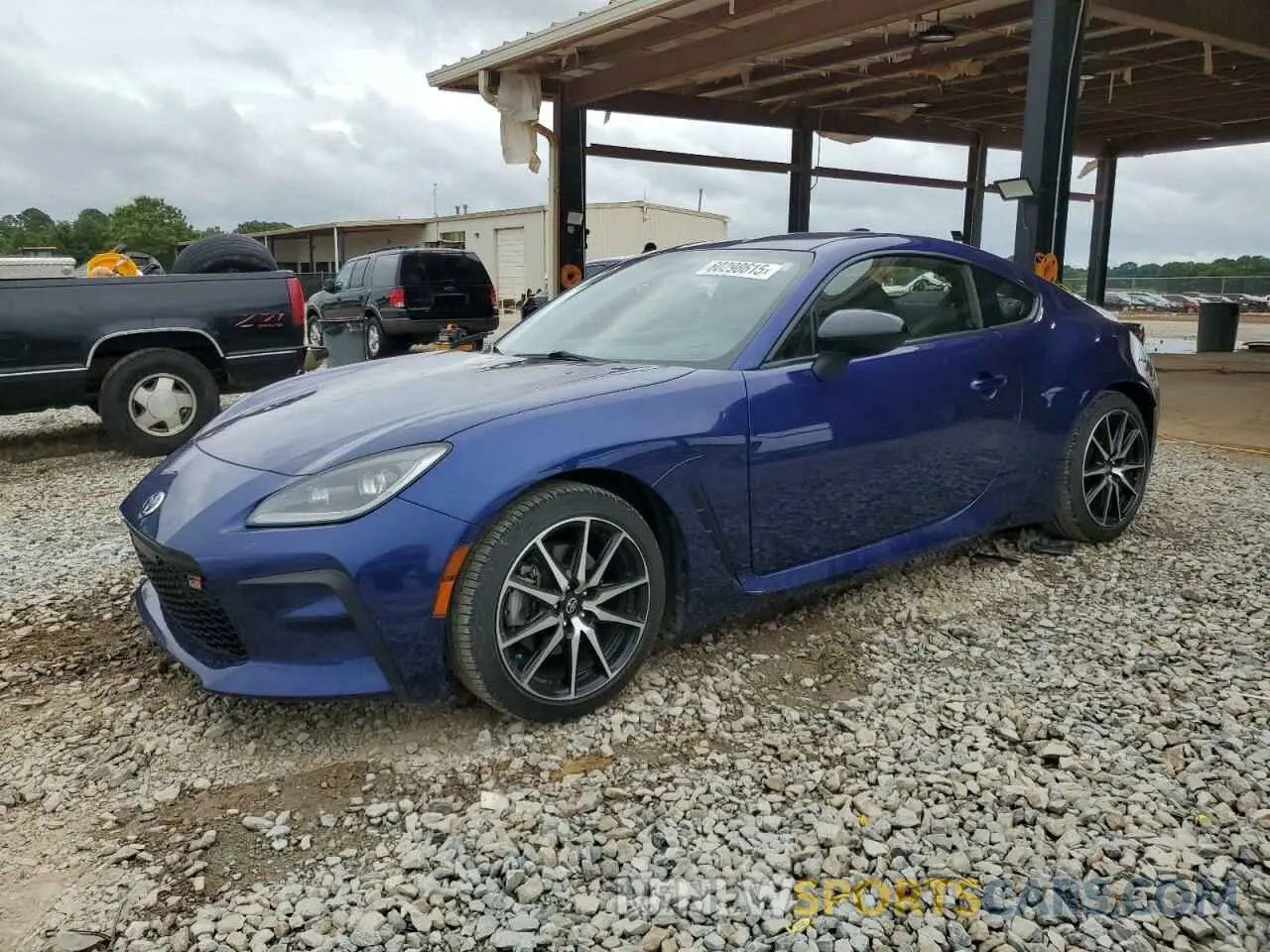 1 Photograph of a damaged car JF1ZNBC14N8753716 TOYOTA GR 86 2022