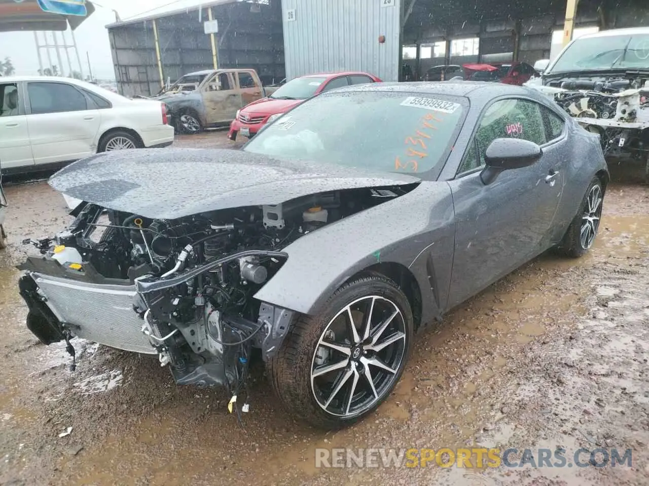 2 Photograph of a damaged car JF1ZNBC15N8752767 TOYOTA GR 86 2022
