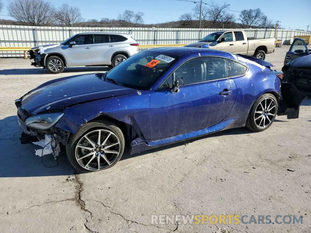 1 Photograph of a damaged car JF1ZNBC15N8754020 TOYOTA GR 86 2022