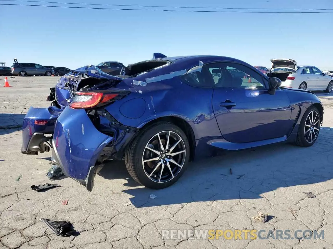 3 Photograph of a damaged car JF1ZNBC15N8754020 TOYOTA GR 86 2022