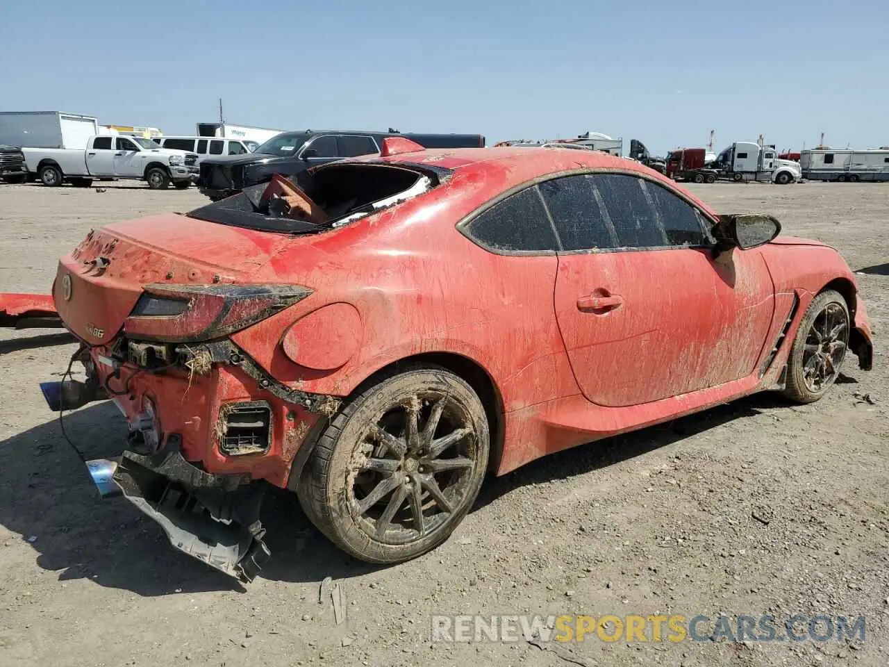3 Photograph of a damaged car JF1ZNBB12P9762364 TOYOTA GR 86 2023