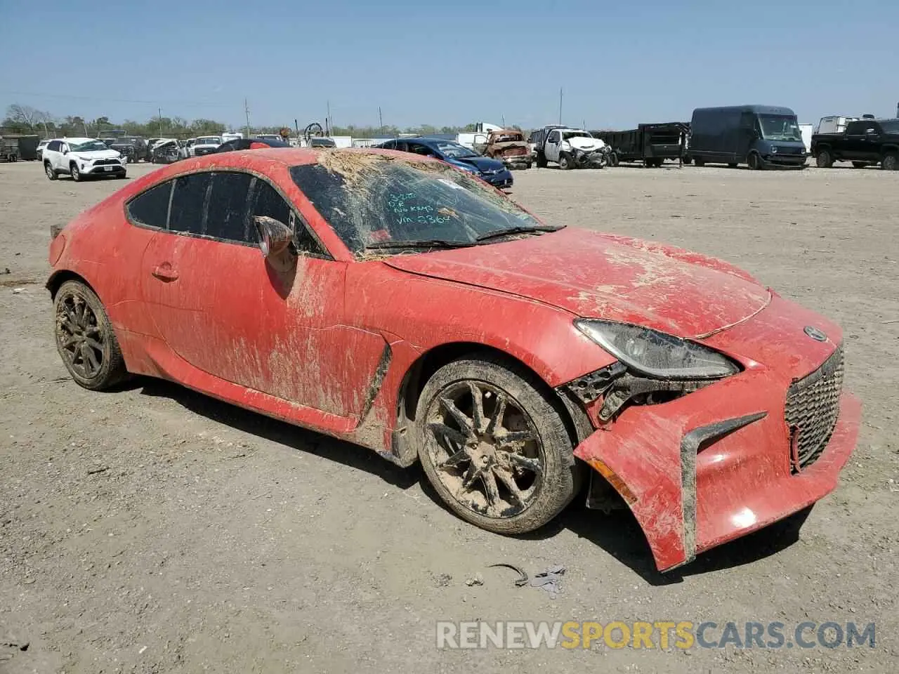 4 Photograph of a damaged car JF1ZNBB12P9762364 TOYOTA GR 86 2023