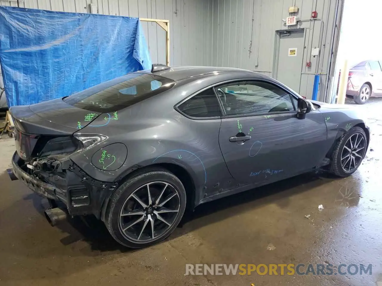 3 Photograph of a damaged car JF1ZNBB17P9750551 TOYOTA GR 86 2023