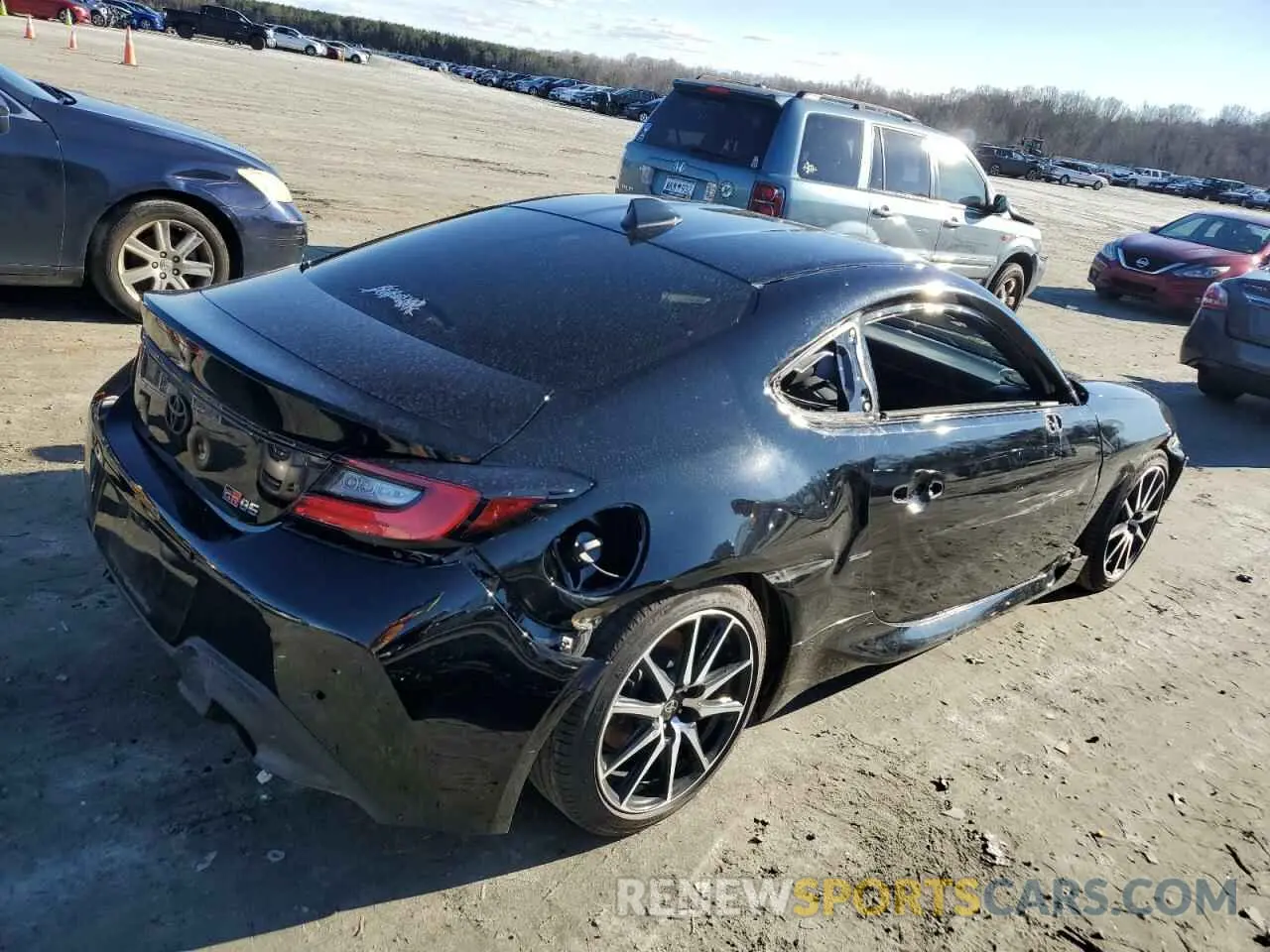 3 Photograph of a damaged car JF1ZNBC18P8754323 TOYOTA GR 86 2023