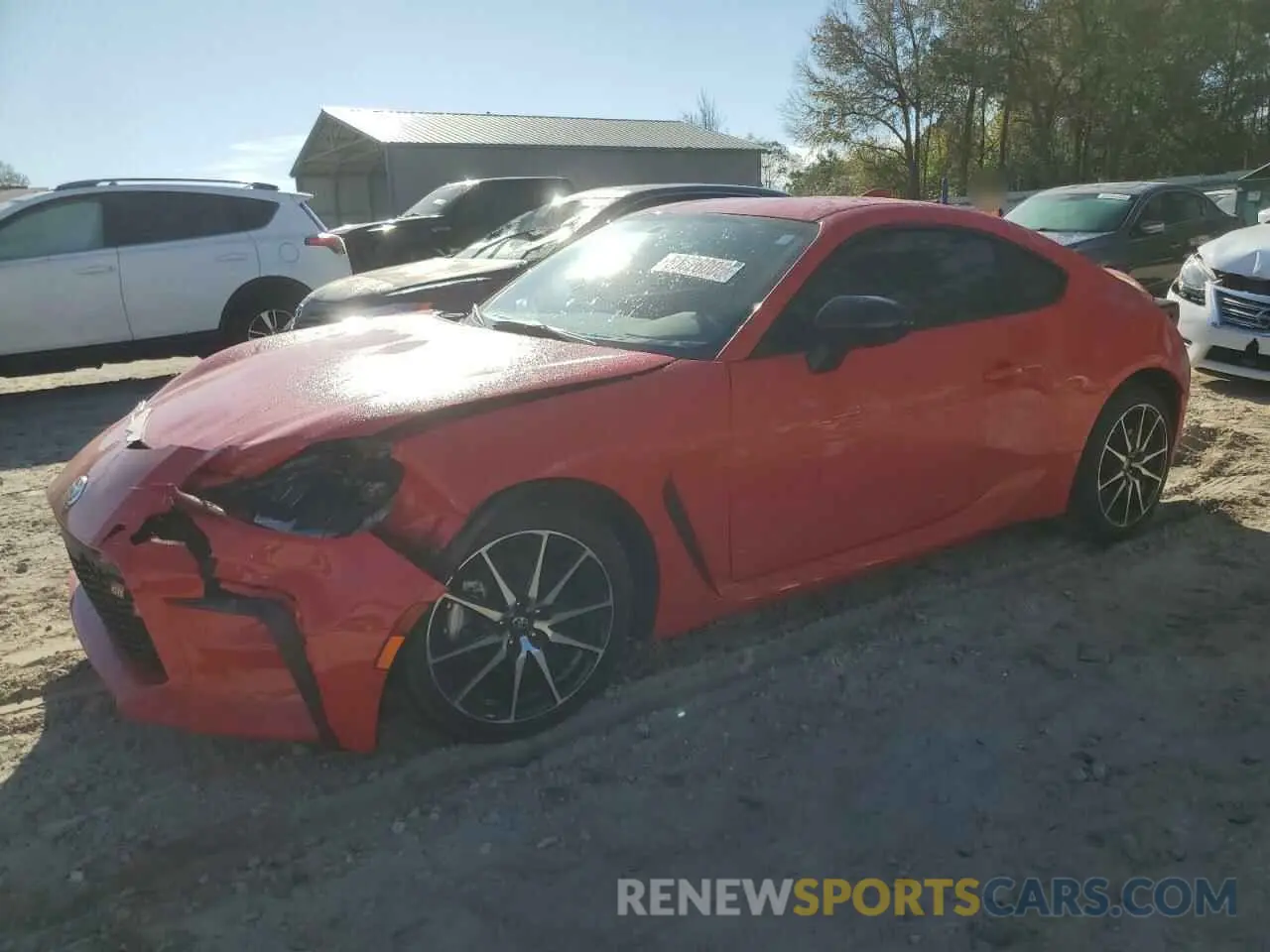 1 Photograph of a damaged car JF1ZNBB13R8758185 TOYOTA GR 86 2024