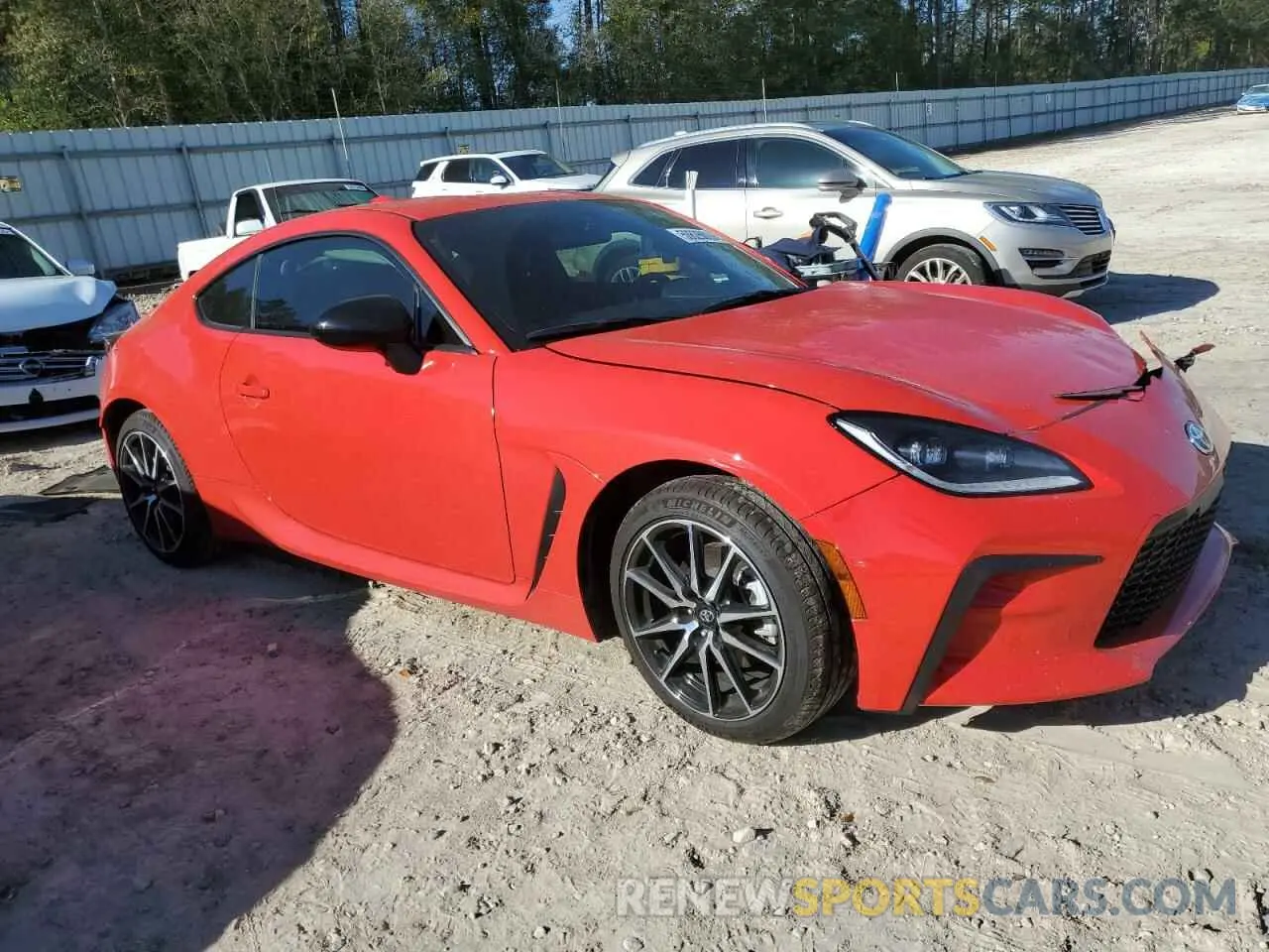 4 Photograph of a damaged car JF1ZNBB13R8758185 TOYOTA GR 86 2024