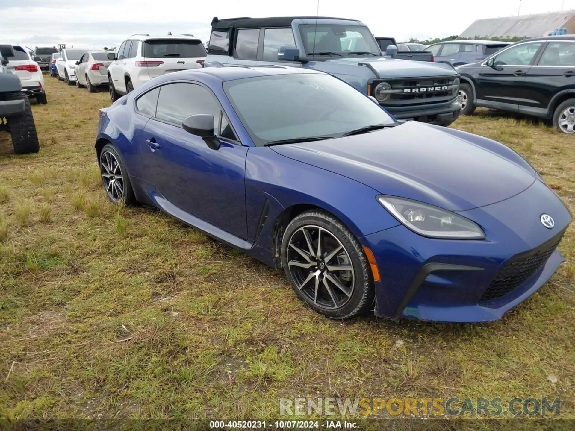 1 Photograph of a damaged car JF1ZNBB13R8758560 TOYOTA GR 86 2024