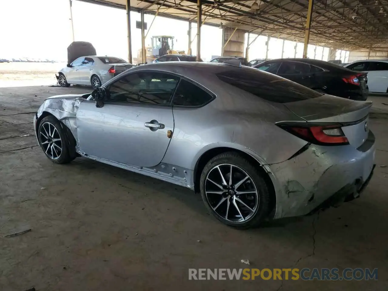 2 Photograph of a damaged car JF1ZNBB17R9755378 TOYOTA GR 86 2024