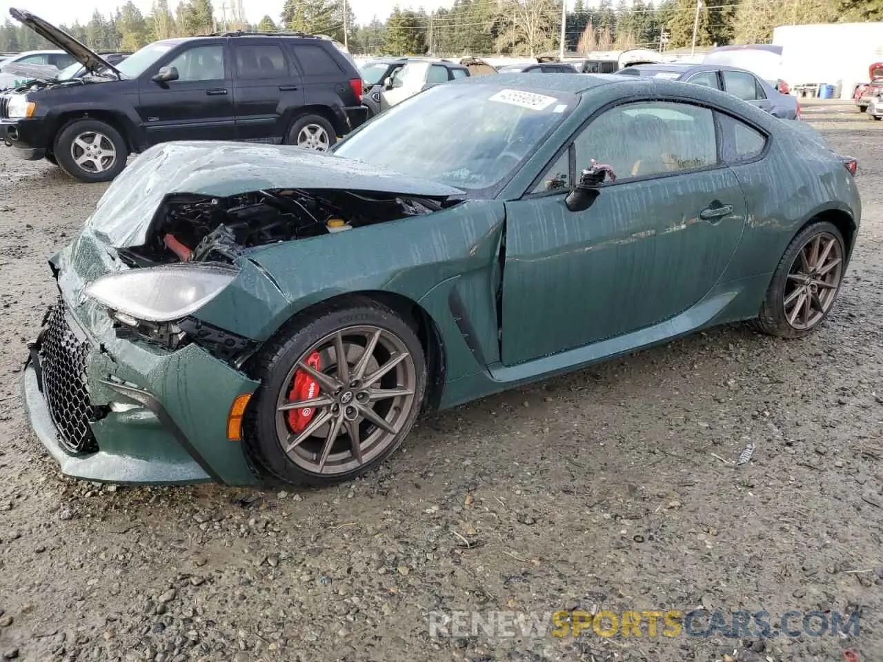 1 Photograph of a damaged car JF1ZNBM13S9750147 TOYOTA GR 86 HAKO 2025
