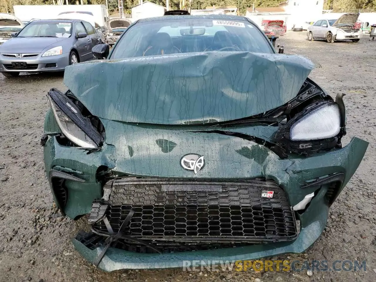 5 Photograph of a damaged car JF1ZNBM13S9750147 TOYOTA GR 86 HAKO 2025