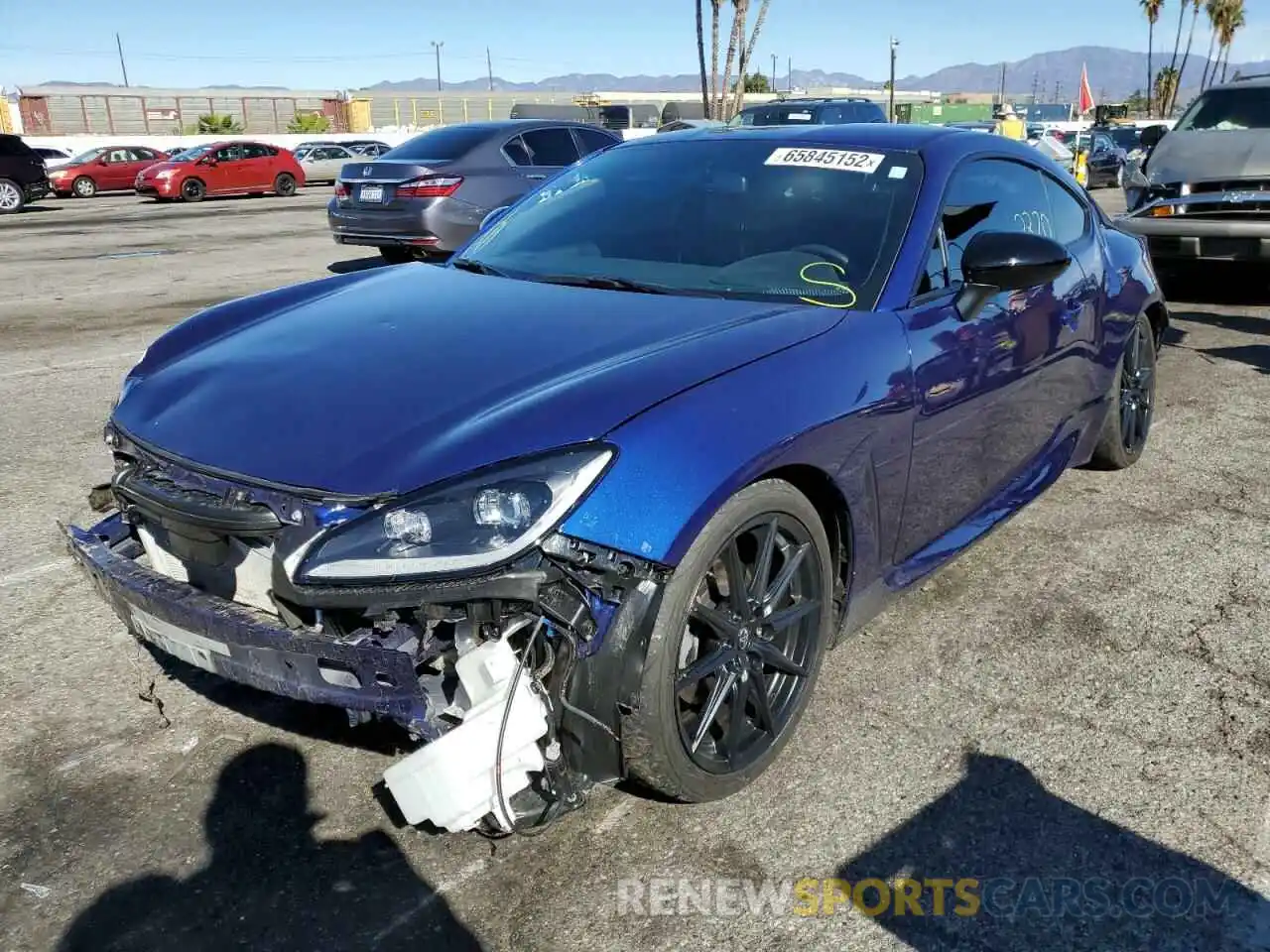 2 Photograph of a damaged car JF1ZNBE14N9757255 TOYOTA GR 86 PREM 2022