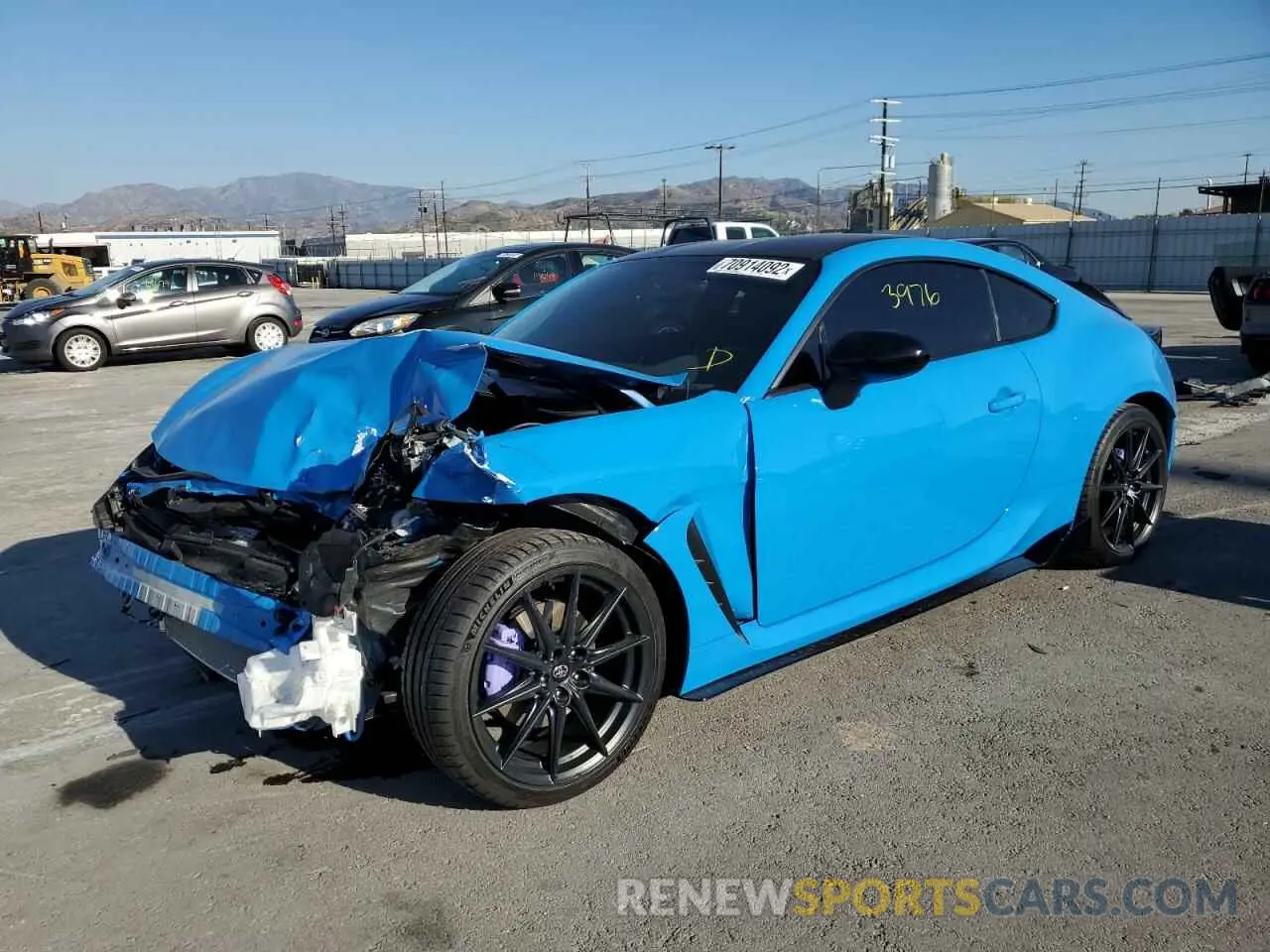 1 Photograph of a damaged car JF1ZNBF10N8750534 TOYOTA GR 86 PREM 2022