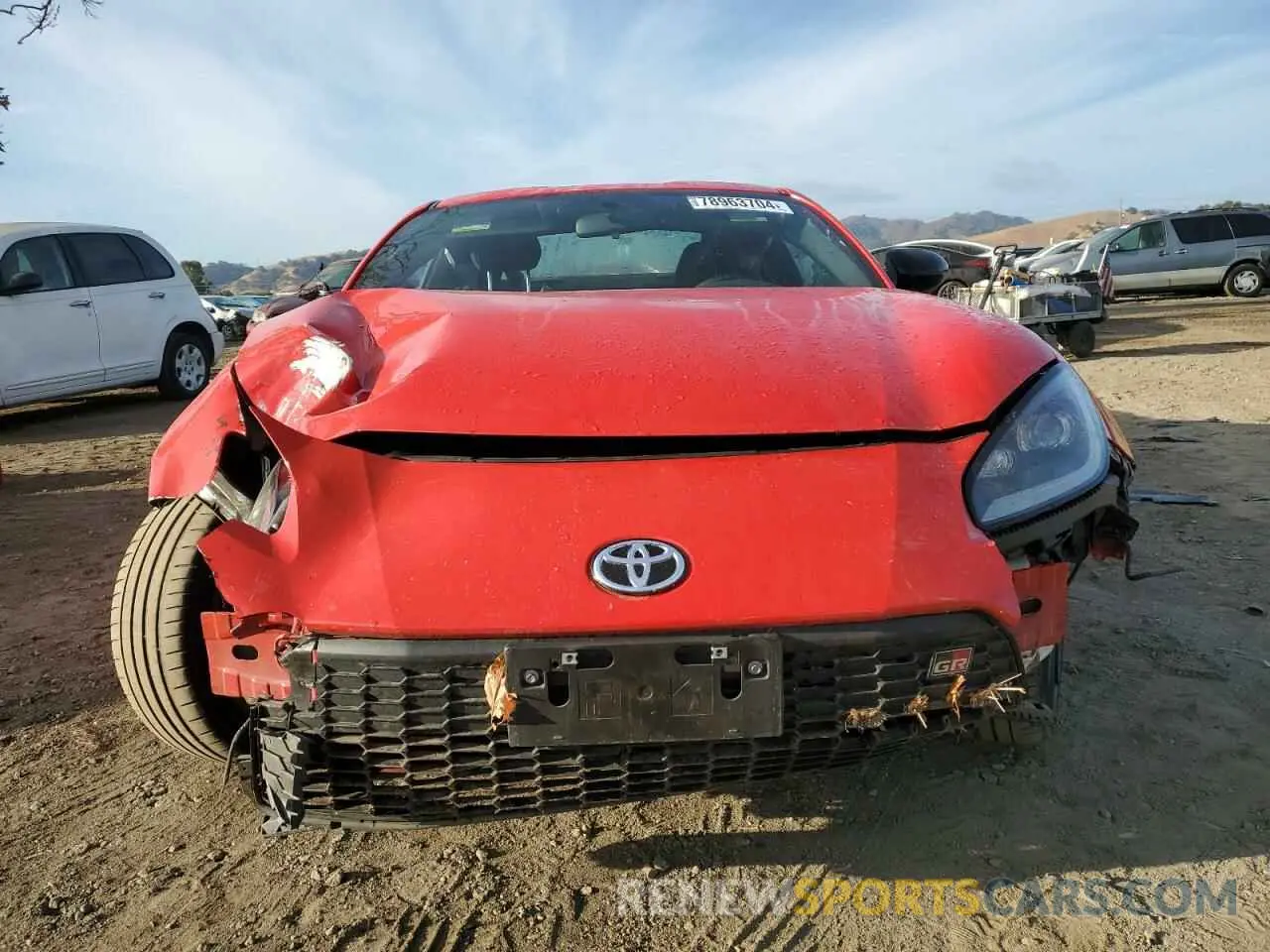 5 Photograph of a damaged car JF1ZNBF17N8752636 TOYOTA GR 86 PREM 2022