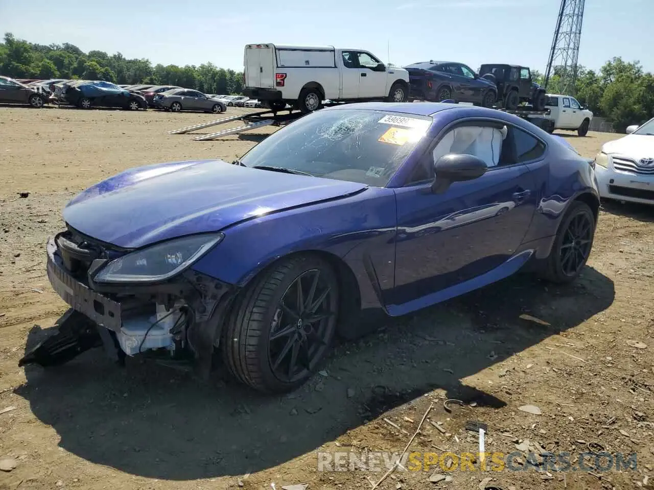 1 Photograph of a damaged car JF1ZNBE12P9751456 TOYOTA GR 86 PREM 2023