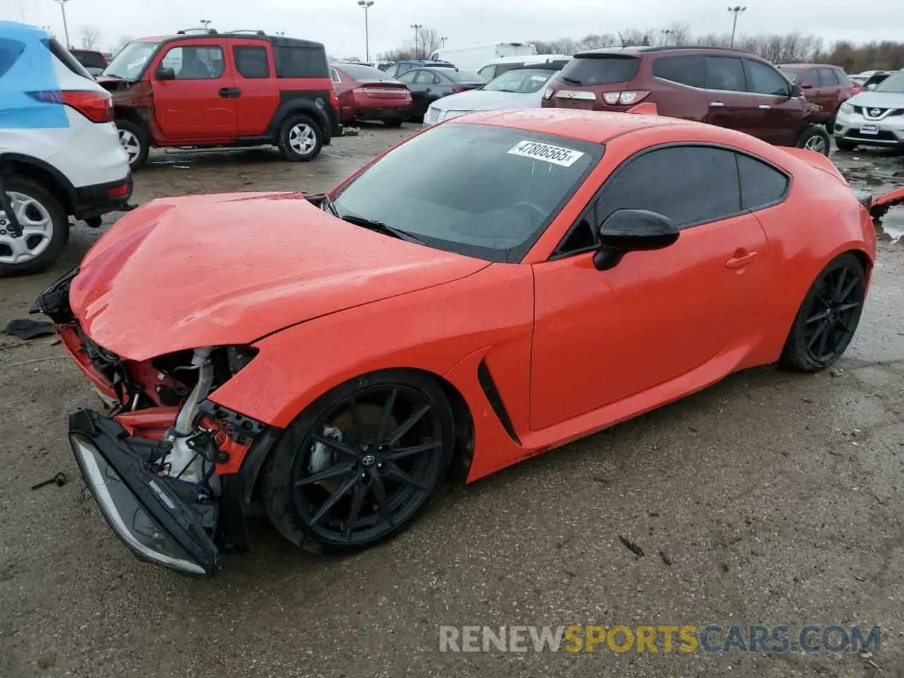 1 Photograph of a damaged car JF1ZNBE18P9761148 TOYOTA GR 86 PREM 2023