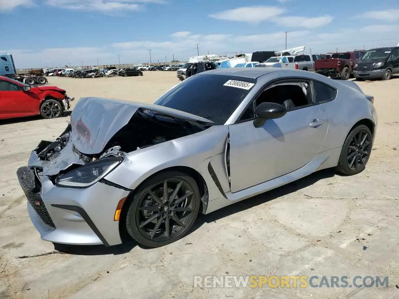 1 Photograph of a damaged car JF1ZNBF13P8756668 TOYOTA GR 86 PREM 2023