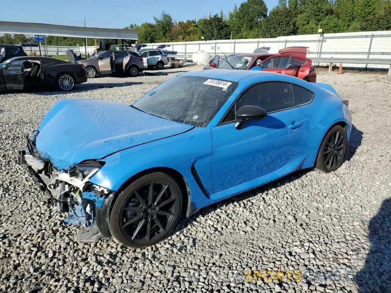1 Photograph of a damaged car JF1ZNBF17P8758262 TOYOTA GR 86 PREM 2023