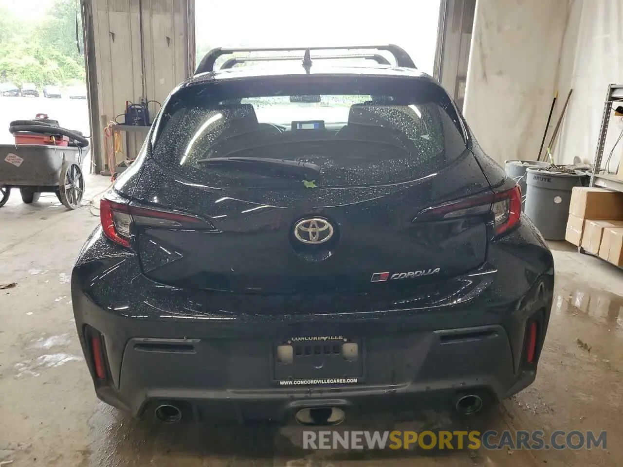 6 Photograph of a damaged car JTNABAAE0PA005326 TOYOTA GR COROLLA 2023