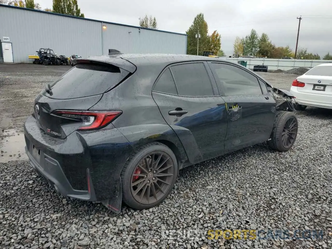 3 Photograph of a damaged car JTNABAAE1PA001205 TOYOTA GR COROLLA 2023