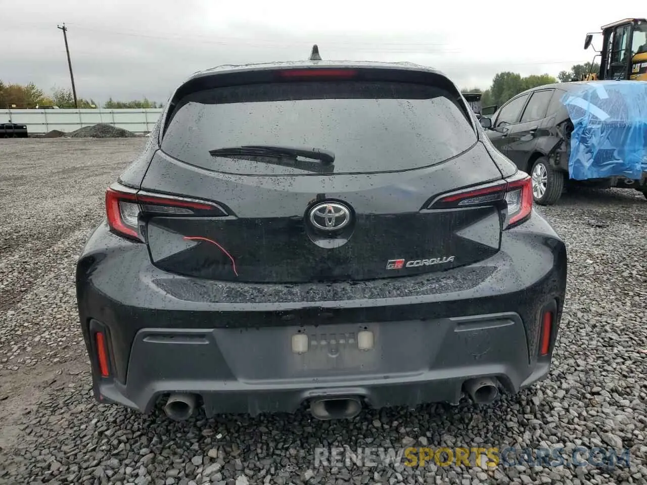 6 Photograph of a damaged car JTNABAAE1PA001205 TOYOTA GR COROLLA 2023