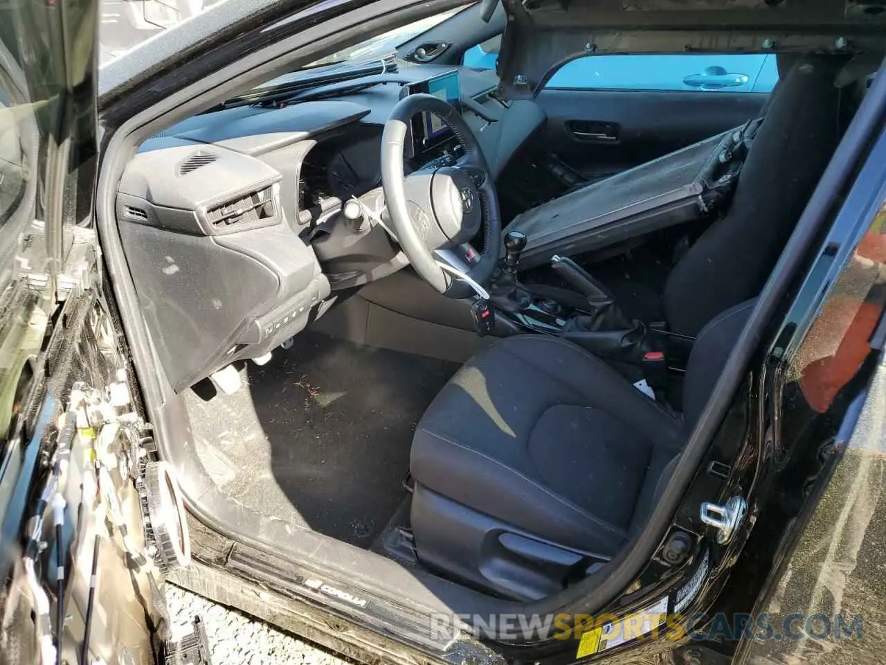 8 Photograph of a damaged car JTNABAAE1PA001205 TOYOTA GR COROLLA 2023