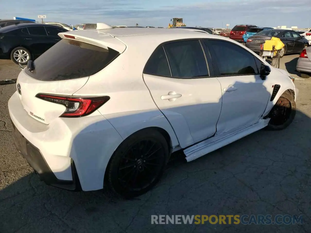 3 Photograph of a damaged car JTNABAAE1PA004055 TOYOTA GR COROLLA 2023
