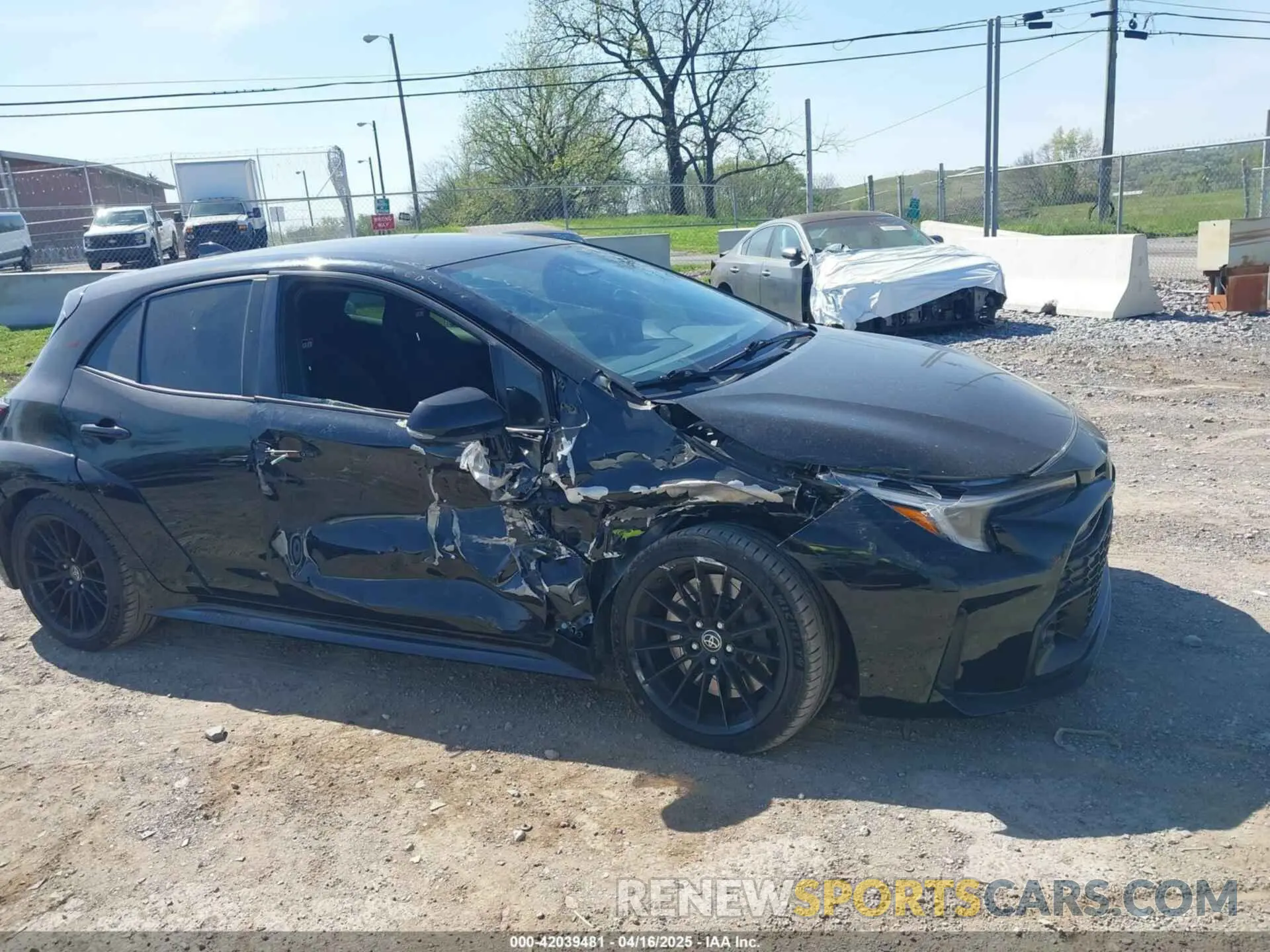 13 Photograph of a damaged car JTNABAAE2PA007529 TOYOTA GR COROLLA 2023