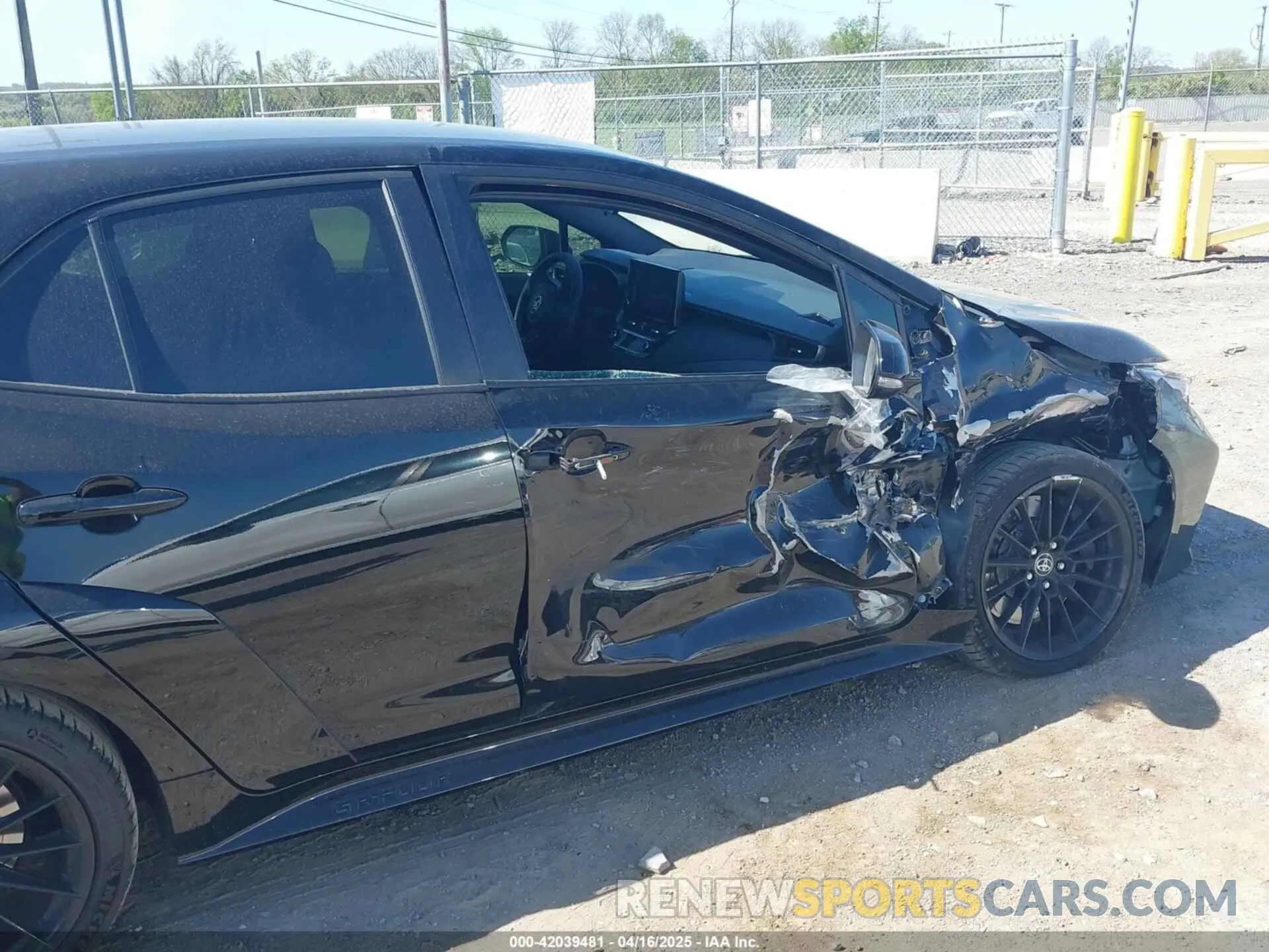 6 Photograph of a damaged car JTNABAAE2PA007529 TOYOTA GR COROLLA 2023