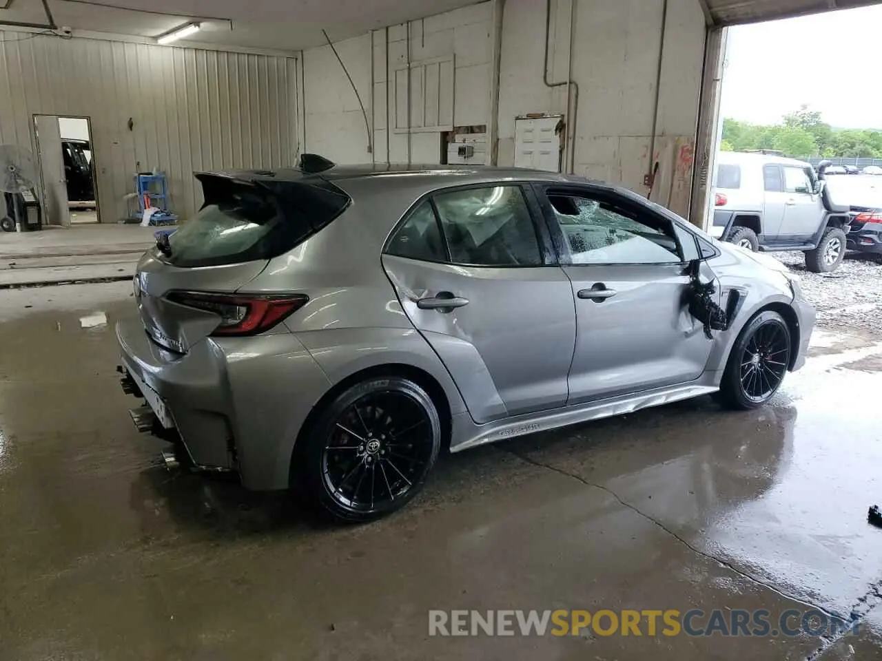 3 Photograph of a damaged car JTNABAAE3PA003912 TOYOTA GR COROLLA 2023