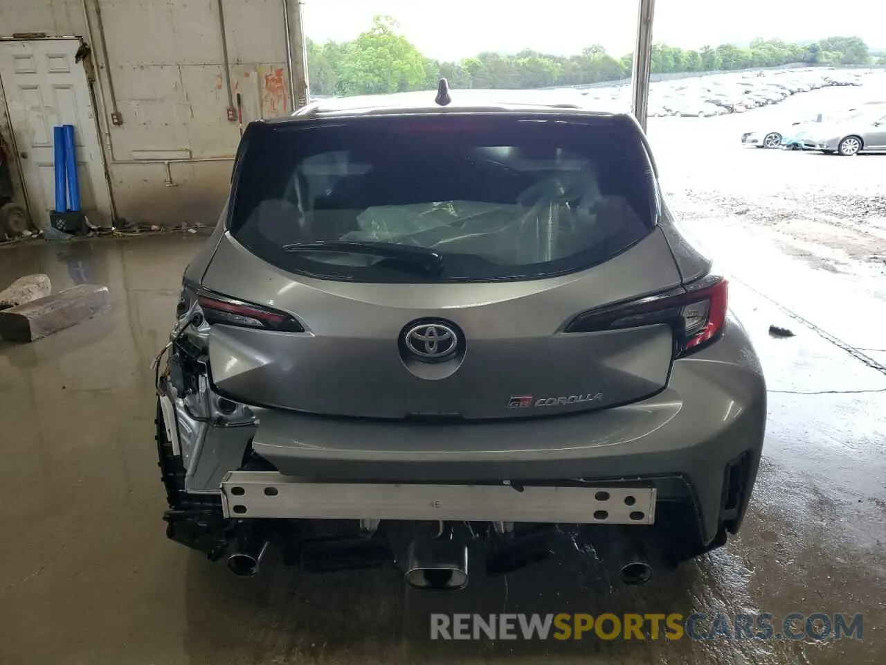6 Photograph of a damaged car JTNABAAE3PA003912 TOYOTA GR COROLLA 2023