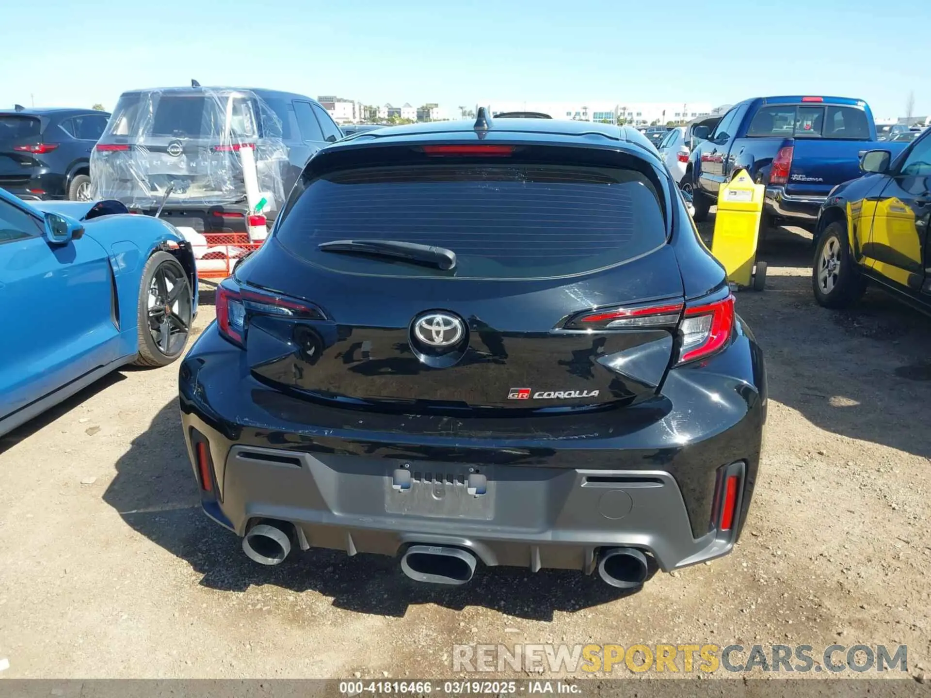 17 Photograph of a damaged car JTNABAAE5PA007217 TOYOTA GR COROLLA 2023