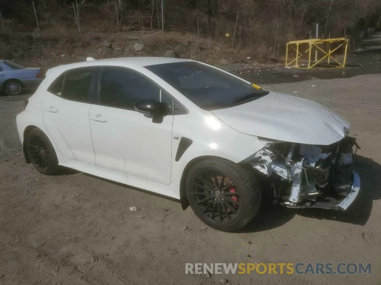 4 Photograph of a damaged car JTNABAAE5PA007721 TOYOTA GR COROLLA 2023