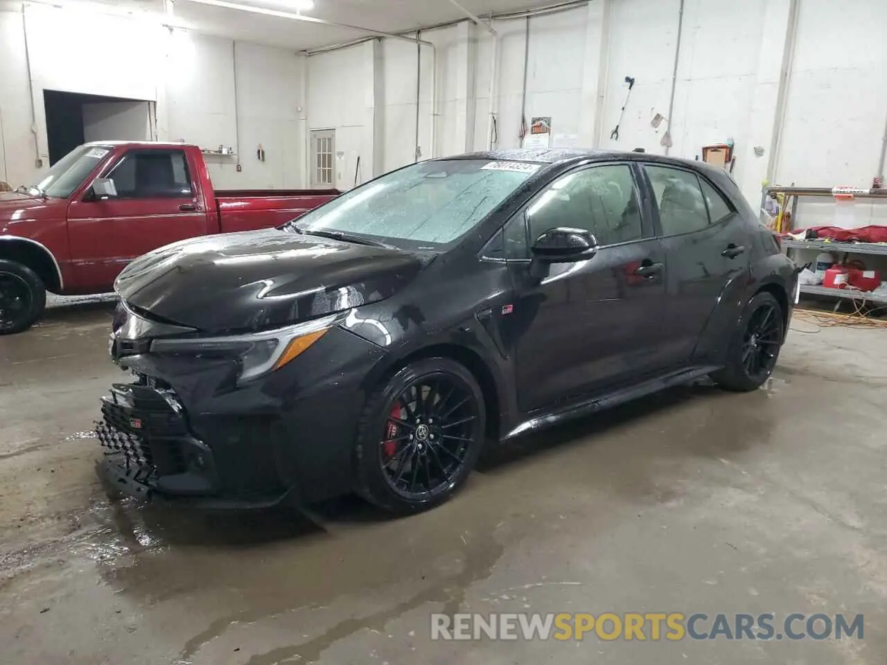 1 Photograph of a damaged car JTNABAAE7PA001421 TOYOTA GR COROLLA 2023
