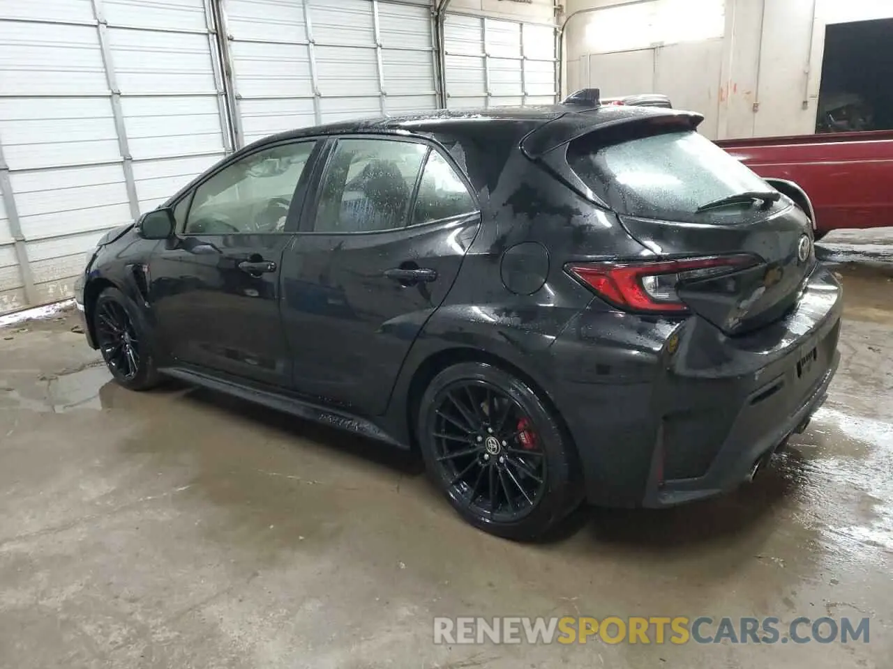 2 Photograph of a damaged car JTNABAAE7PA001421 TOYOTA GR COROLLA 2023