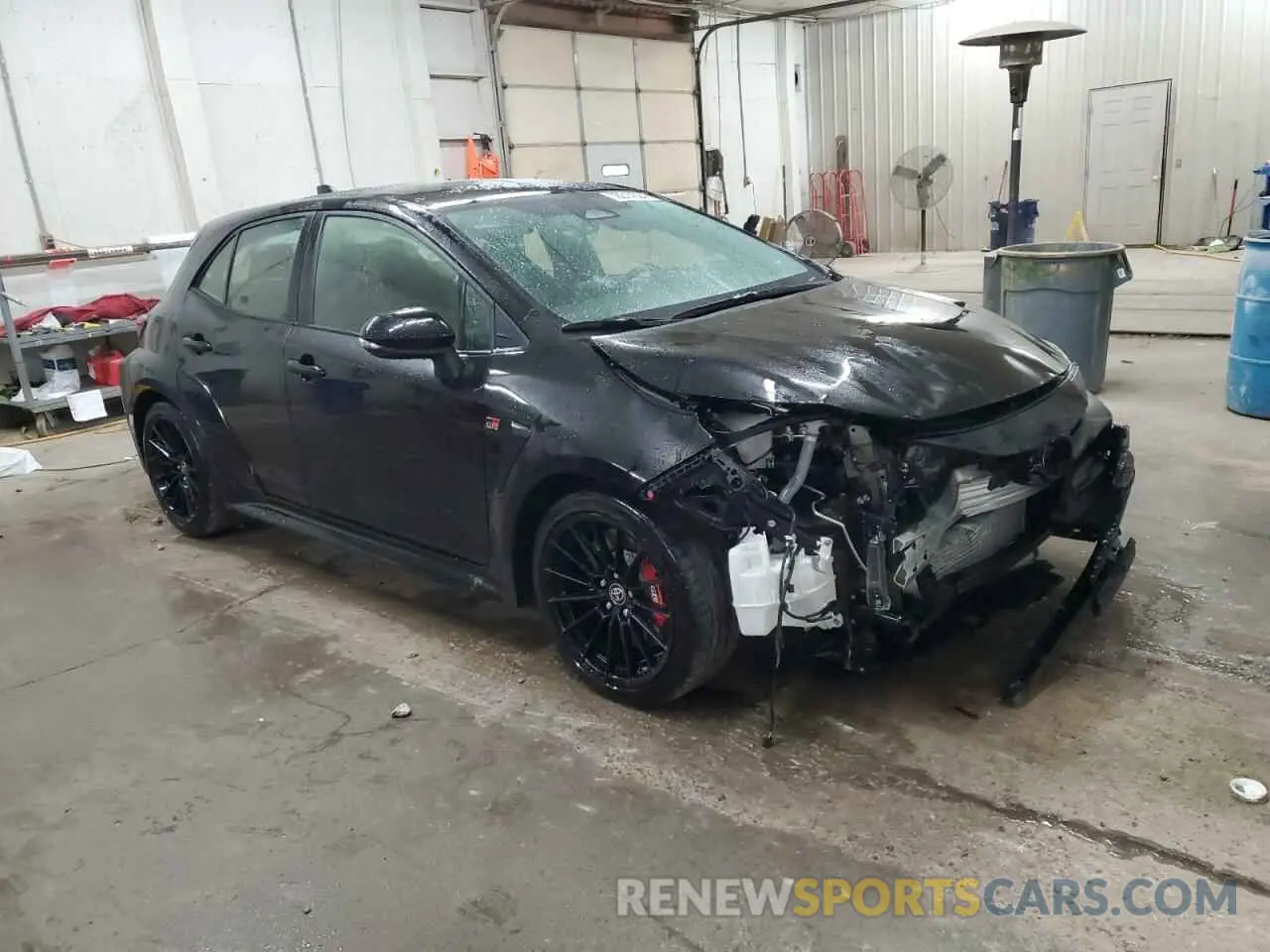 4 Photograph of a damaged car JTNABAAE7PA001421 TOYOTA GR COROLLA 2023