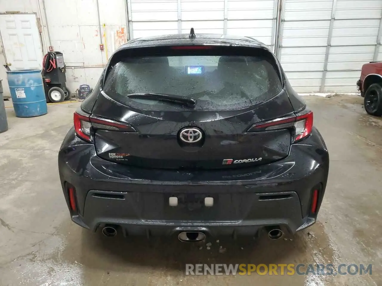 6 Photograph of a damaged car JTNABAAE7PA001421 TOYOTA GR COROLLA 2023