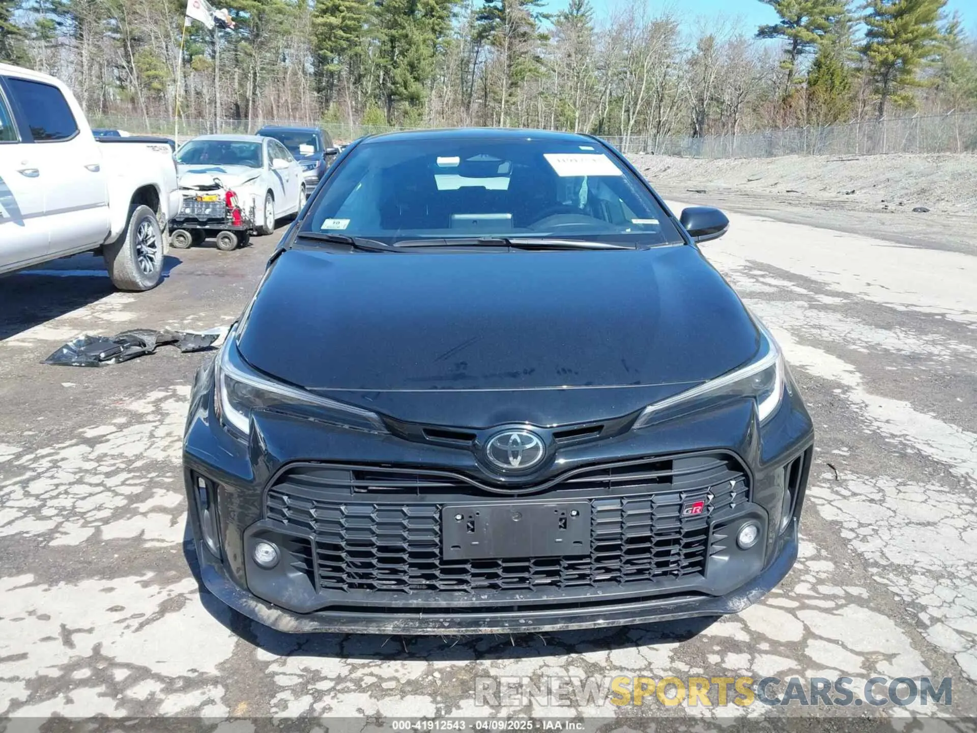 12 Photograph of a damaged car JTNABAAE7PA007090 TOYOTA GR COROLLA 2023