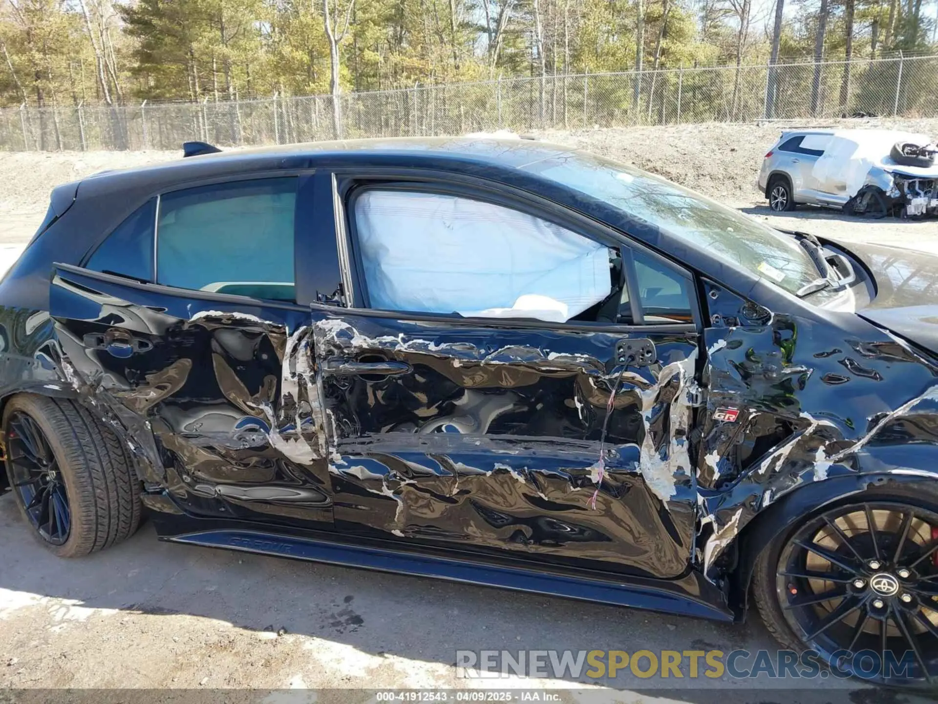 13 Photograph of a damaged car JTNABAAE7PA007090 TOYOTA GR COROLLA 2023