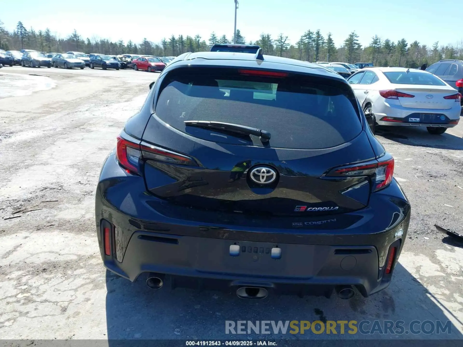 16 Photograph of a damaged car JTNABAAE7PA007090 TOYOTA GR COROLLA 2023