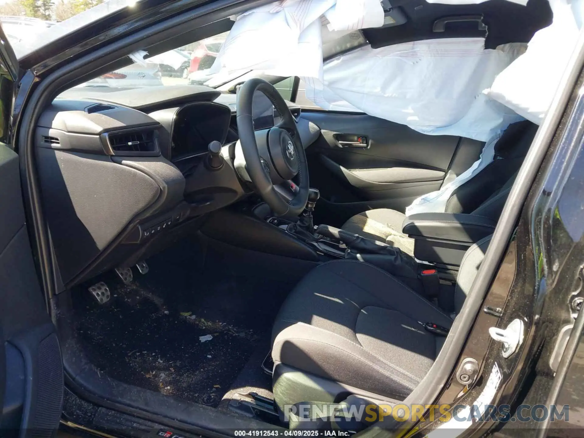 5 Photograph of a damaged car JTNABAAE7PA007090 TOYOTA GR COROLLA 2023