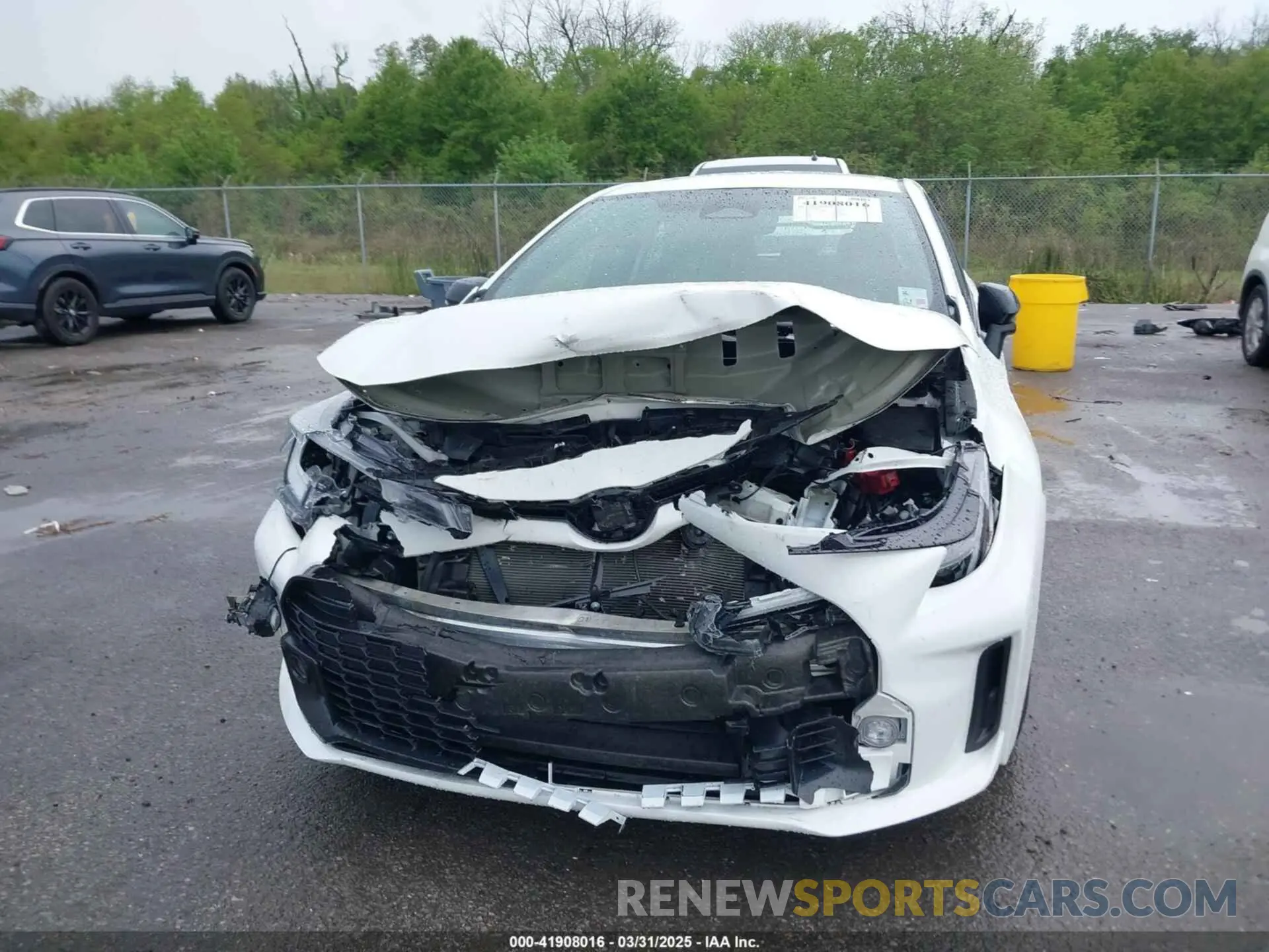 12 Photograph of a damaged car JTNABAAE9PA002795 TOYOTA GR COROLLA 2023