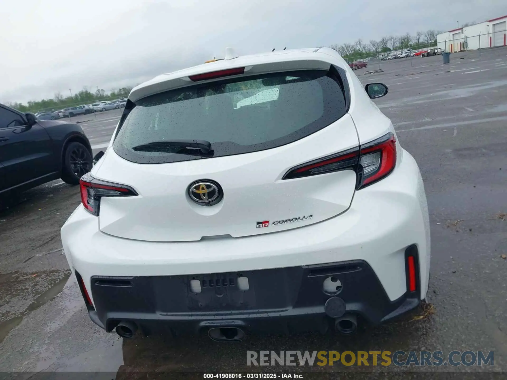 16 Photograph of a damaged car JTNABAAE9PA002795 TOYOTA GR COROLLA 2023